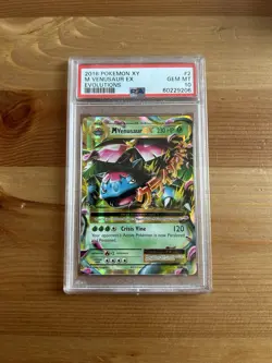 2016 Pokemon Xy Evolutions #2 M Venusaur Ex Evolutions PSA 10 - Image 1