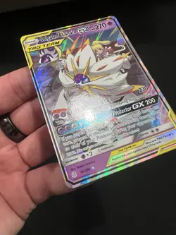Pokemon Solgaleo & Lunala GX Ultra Rare Holo 270 HP 75/236 Sm-Cosmic Eclipse - Image 3
