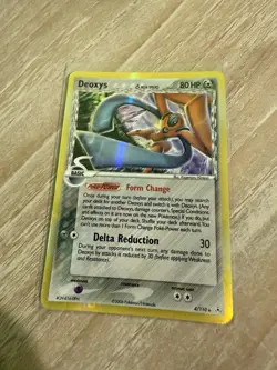 Pokemon Deoxys EX 4/110 Holo Rare Delta Species EX Holon Phantoms 2006 - Image 3