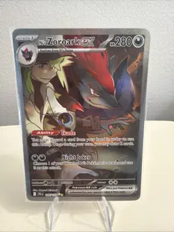 N's Zoroark ex 185/159 Journey Together - Pokemon TCG NM/M - Image 1