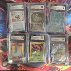 GRADED POKEMON LOT! You Are Bidding On All Of The Items Shown Int The Picture! - Image 1