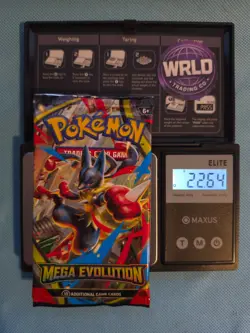 (HEAVY)🔥 22.64g Pokemon TCG Mega Evolution Booster Pack Factory Sealed✅ - Image 1