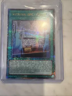Yugioh Infernoble Arms-Almace DUNE-EN056 Quarter Century Secret Rare 1st Ed NM - Image 2