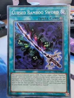 YuGiOh! Cursed Bamboo Sword OP29-EN023 - Image 1