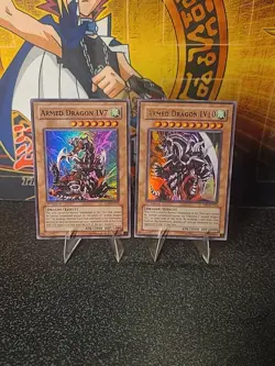 Dp2-en012 1st Edition Lv7 And Dp2-en013 1st Edition Lv 10 Armed Dragon - Image 1