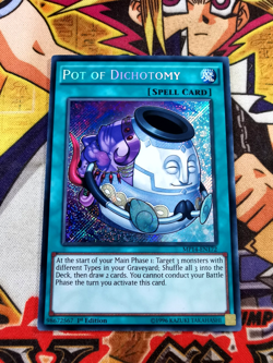 Pot of Dichotomy mp14-en172 1st Edition (NM/VLP) Secret Rare Yu-Gi-Oh! - Image 1