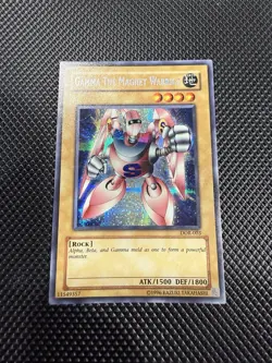 Gamma the Magnet Warrior DOR-003 Holo Yugioh - Image 1