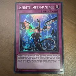 Infinite Impermanence SDCS-EN036 Super Rare Unlimited Yu-Gi-Oh! NM! - Image 1