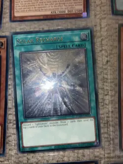 Konami Solar Recharge LODT-EN052 Holo Light of Destruction Yu-Gi-Oh! TCG - Image 1
