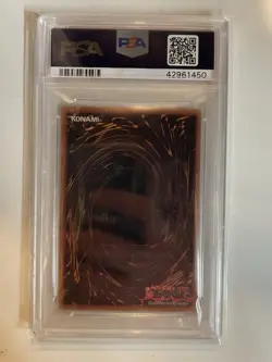 Yugioh Dark Magician 1st Ed. Ultra Rare SDY-006 Starter Deck Yugi PSA 9 - Image 3