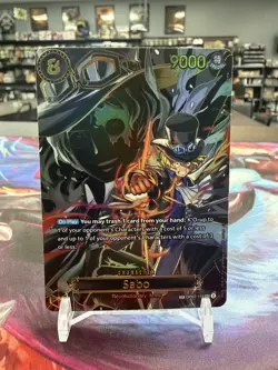 One Piece Sabo OP07-118 SP Alt Art OP13 Carrying On His Will English NM - Image 1