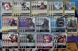 One Piece - Marshall.D.Teach Black Deck w/ 10 Don! - SLEEVED - Tournament Ready - Image 1