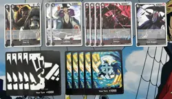 One Piece - Marshall.D.Teach Black Deck w/ 10 Don! - SLEEVED - Tournament Ready - Image 2