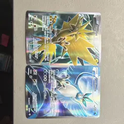 Pokemon TCG Zapdos Articuno Basic Holo 2-Card Lot English Set 221/264 222/264 - Image 1