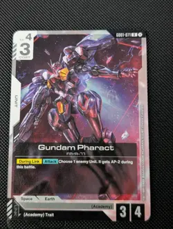 Gundam GD01 Newtype Rising Rare (R) Cards. Mint Condition - Image 4