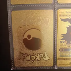 Blastoise VMAX Gold Foil Pokemon Card - Image 2