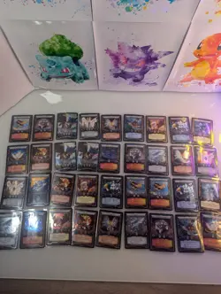 Elestrals Base Set 1st Edition Holos Lot Of 36 Cards - Image 1