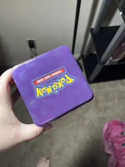 Two Pokemon Tcg Card Tins Dragon Type And Psychic Type Empty Tins Only ￼￼ - Image 2