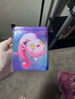 Two Pokemon Tcg Card Tins Dragon Type And Psychic Type Empty Tins Only ￼￼ - Image 4