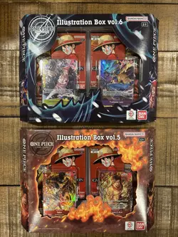 One Piece Card Game: Illustration Box (IB-05) Vol.5 and Vol.6 - IN HAND - Image 1