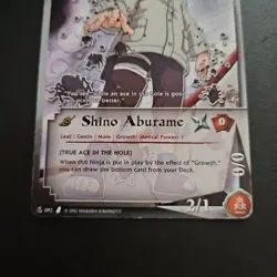 Shonen Jump Naruto CCG Curse of the Sand - Shino Aburame 092 Card Game TCG - Image 3