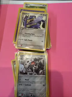 LOT OF 40 VINTAGE POKEMON CARDS 90’S-2000’S INCLUDES LANTURN, NIDORINO, SILCOON - Image 5