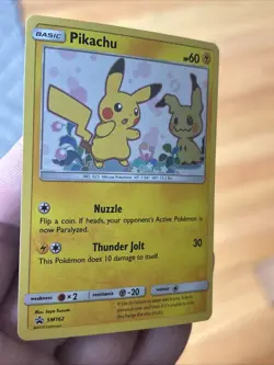 Pokemon Pikachu SM04 Promo Holo SM Set Basic Card 70 HP Pokemon TCG Card - Image 2