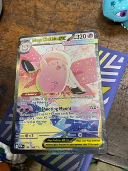 2026 Mega Clefable Ex SIR 119/088 Pokemon TCG Perfect Order Card Rare - Image 5