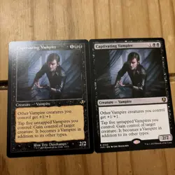 Captivating Vampire x2 (1 Retro Frame) - MTG - NM - Image 1
