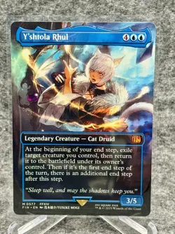 Y'shtola Rhul M 0577 FIN Borderless Regular MTG: Final Fantasy NM - Image 1