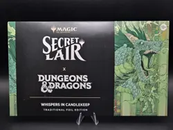 MTG Secret Lair Dungeons & Dragons Whispers In CandleKeep Foil - Sealed - Image 1