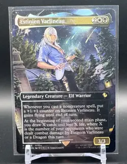 Estinien Varlineau (Borderless) (Chocobo Track Foil) Near Mint Foil - Image 1