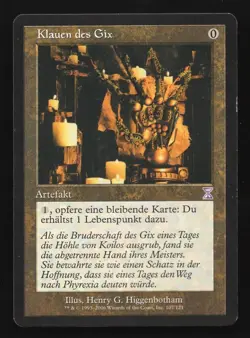 Klauen des Gix / Claws of Gix - Zeitspirale / Time Spiral - Near Mint- - MTG - Image 1