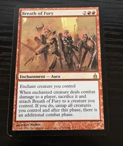 Breath of Fury - Ravnica: City of Guilds MTG Magic the Gathering - Image 1