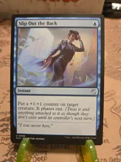 MTG Slip Out the Back Ravnica: Clue Edition Regular Uncommon NM - Image 1