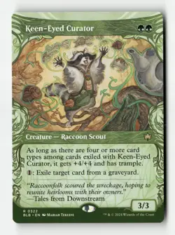 Keen-Eyed Curator - Bloomburrow - #322 - Non-Foil - NM - MTG - Image 1