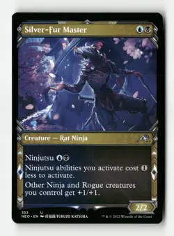 Silver-Fur Master - Kamigawa Neon Dynasty - #353 - Non-Foil - NM - MTG - Image 1