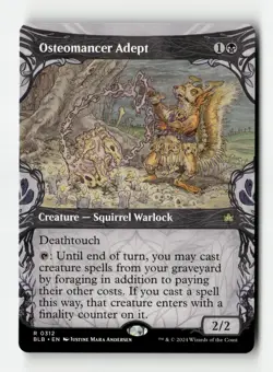 Osteomancer Adept - #312 - Non Foil - MTG - Near Mint - Image 1