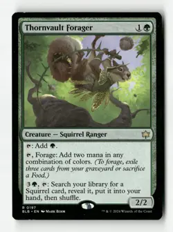 Thornvault Forager - Bloomburrow - #197 - Non-Foil - NM - MTG - Image 1