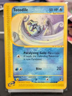 Totodile 135/165 LP | E-Card Series: Expedition Base Set | Non Holo Common - Image 1