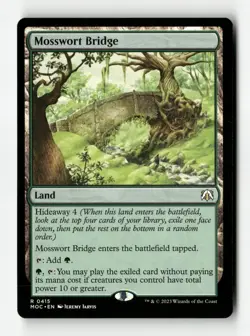 Mosswort Bridge - #415 - Non Foil - MTG - Near Mint - Image 1