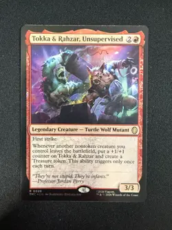 Tokka & Rahzar, Unsupervised (SURGE FOIL) - TMNT (Magic) NM - Image 1