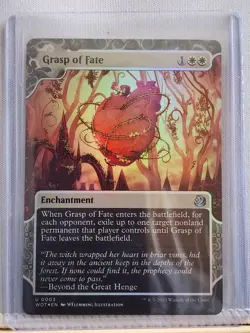 Grasp of Fate - WOT - Uncommon - NM - Foil - Magic the Gathering - MTG - Image 1
