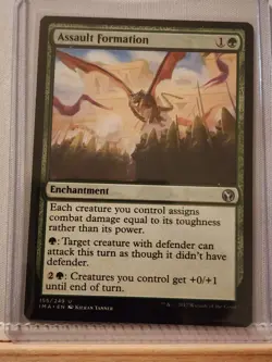 Assault Formation - Iconic Masters - Uncommon - NM - Magic the Gathering - MTG - Image 1