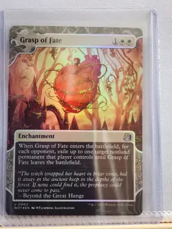 Grasp of Fate - WOT - Unc - Foil - NM - Magic the Gathering - MTG - Image 1