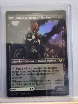Shaile, Dean of Radiance -/Embrose - STX - Rare Foil - NM - Magic the Gathering - Image 2