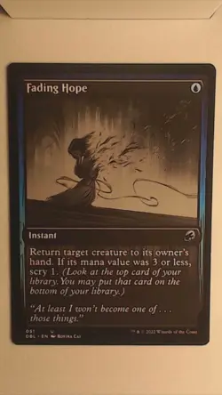 Fading Hope - DBL - Unc - NM - Magic The Gathering - MTG - TCG - Image 1