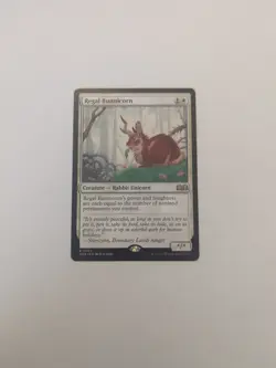 Regal Bunnicorn Wilds of Eldraine Regular NM MTG - Image 1