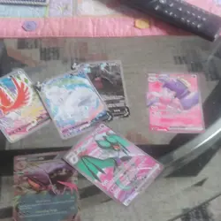 Pokemon EX, V, GX Holo Card Lot 10 Cards Ting-Lu, Wailord, Ho-Oh, Alolan Vulpix - Image 2