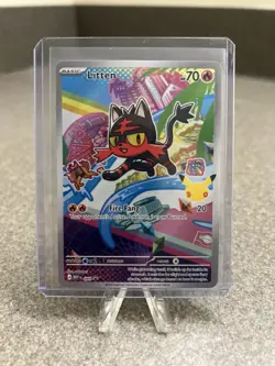 Pokemon TCG First Partner Illustration Collection Series 1 Alola Gen 7 Starters - Image 5